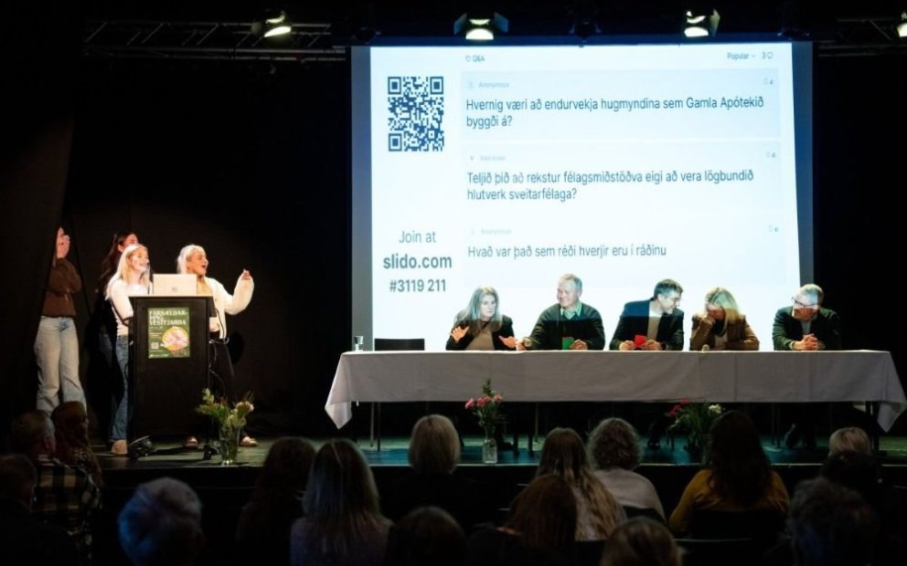 Á farsældarþinginu, mynd Vestfjarðastofa