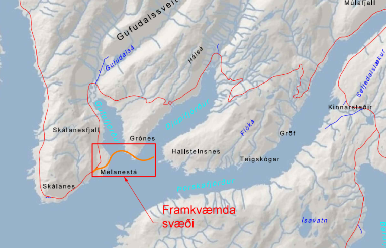 mynd af vef Vegagerðar