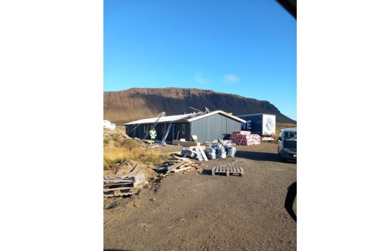 Raðhúsið sem Tekta ehf. reisir, mynd HG.